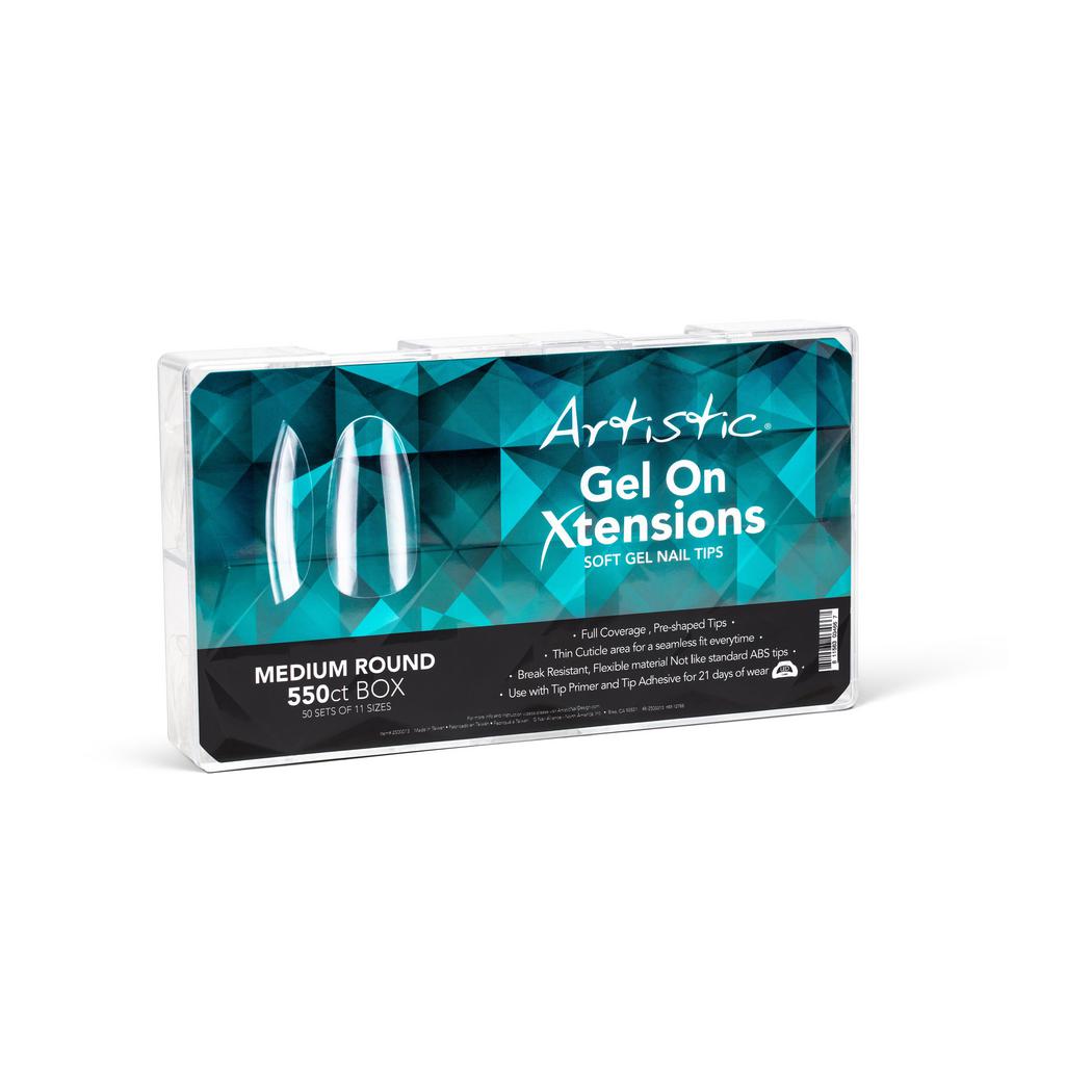 Tips Soft Gel Artistic Medium Round