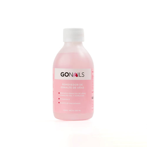 GO NAILS Removedor de esmaltes de uñas 250 ml