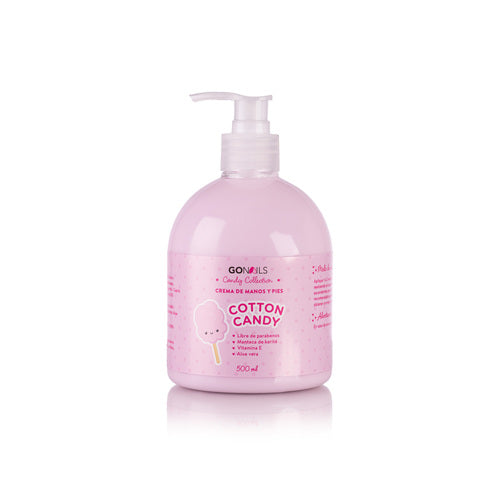 GO NAILS Crema de manos y pies Cotton Candy - 500 ml