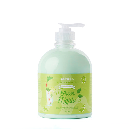GO NAILS Crema de manos y pies Mojito Fresh - 500 ml